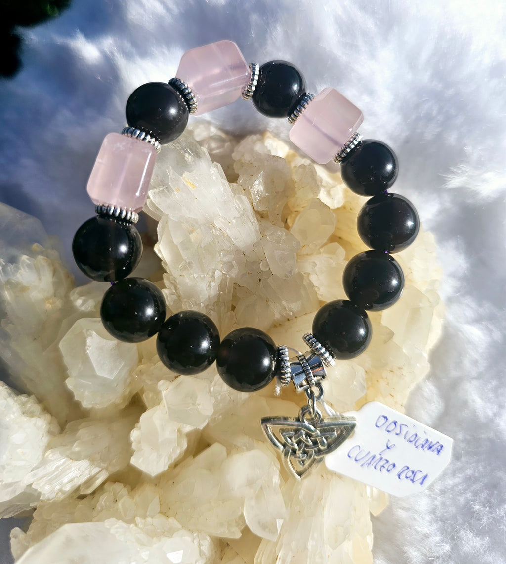 orgonitas piramides brujas cristales artesania minerales pirita cuarzos