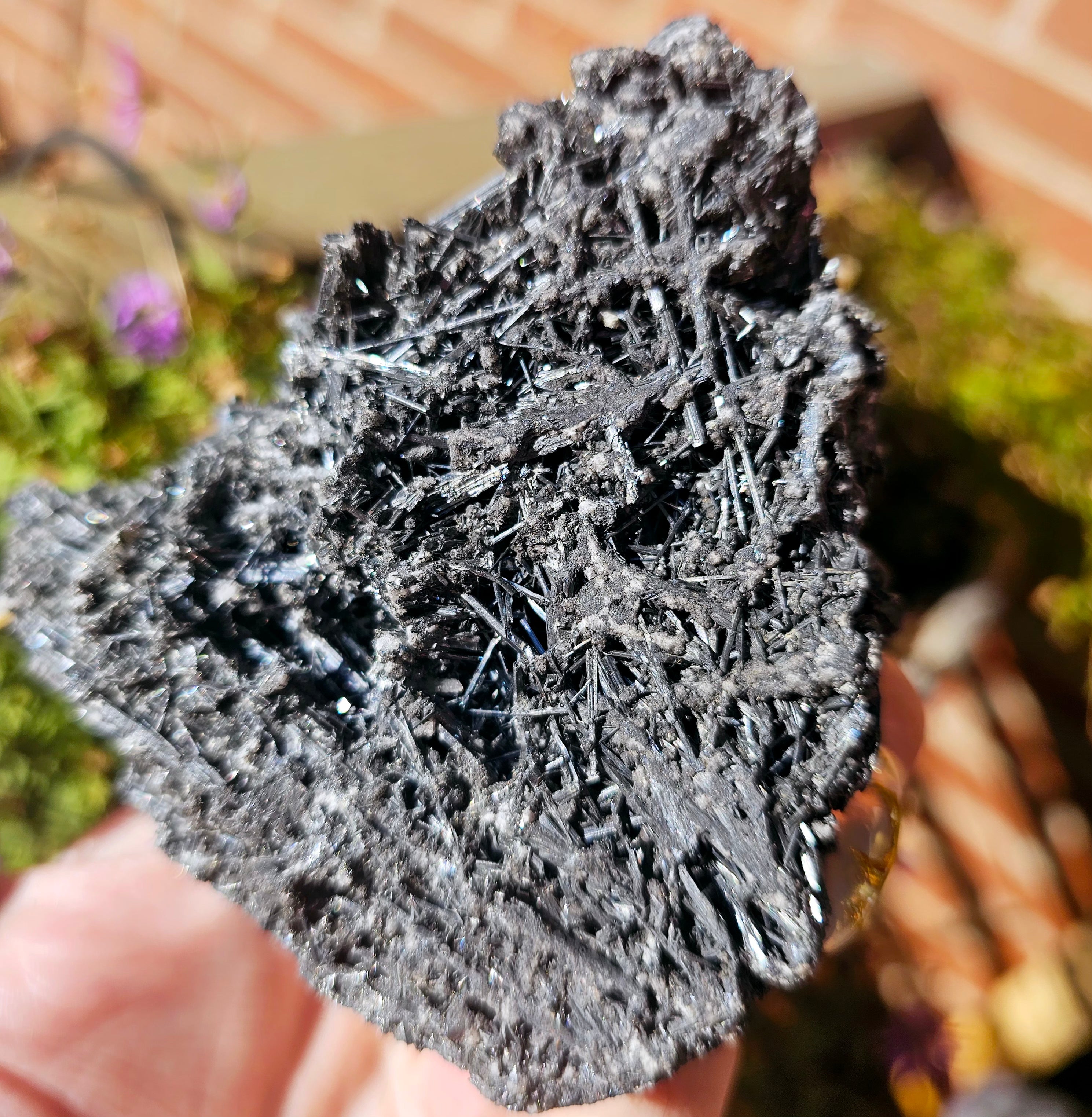 orgonitas piramides brujas cristales artesania minerales pirita cuarzos