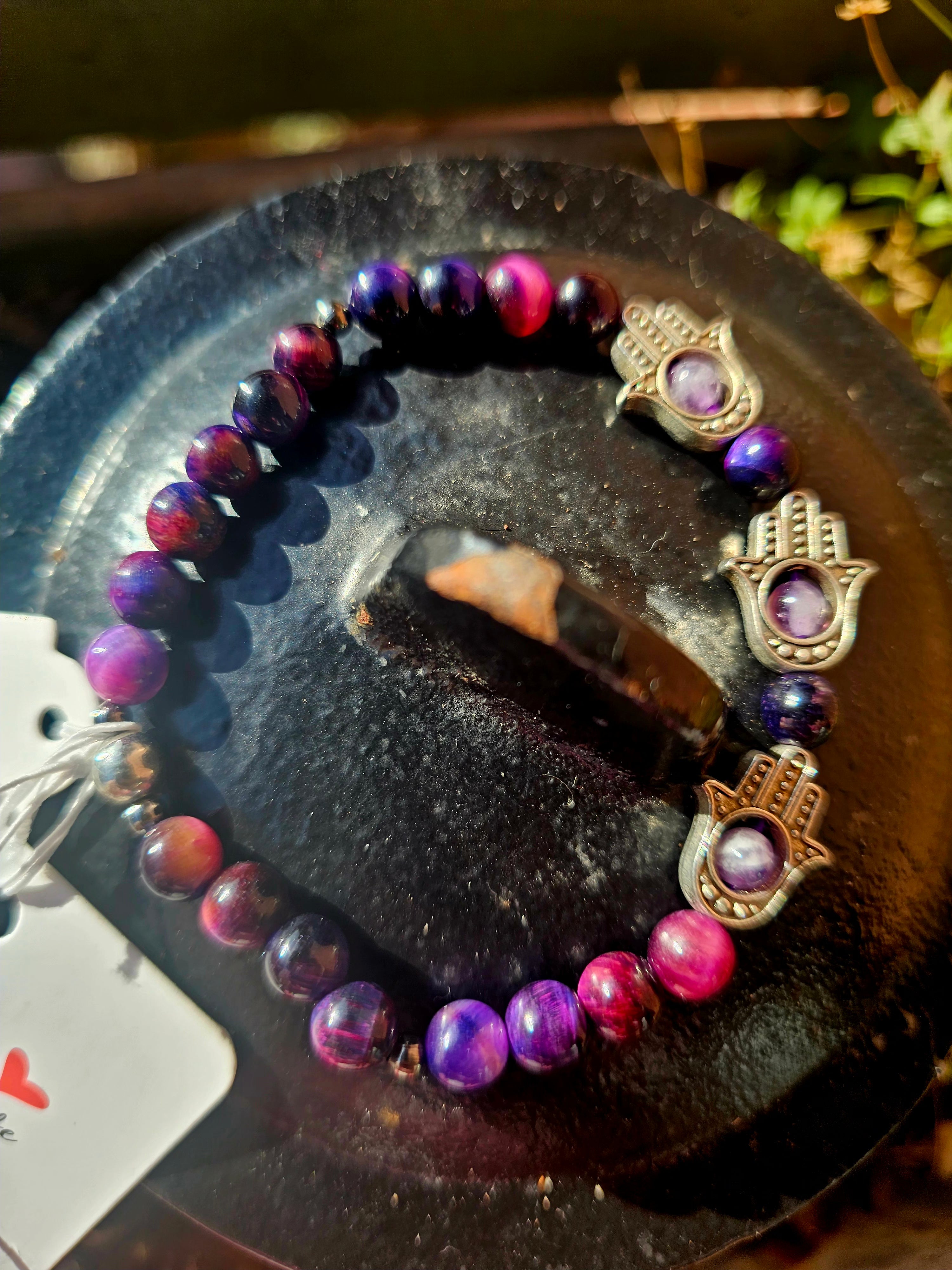 🧿 Conjunto Místico Hamsa - Protección Suprema ✋ Pulsera + Pendientes