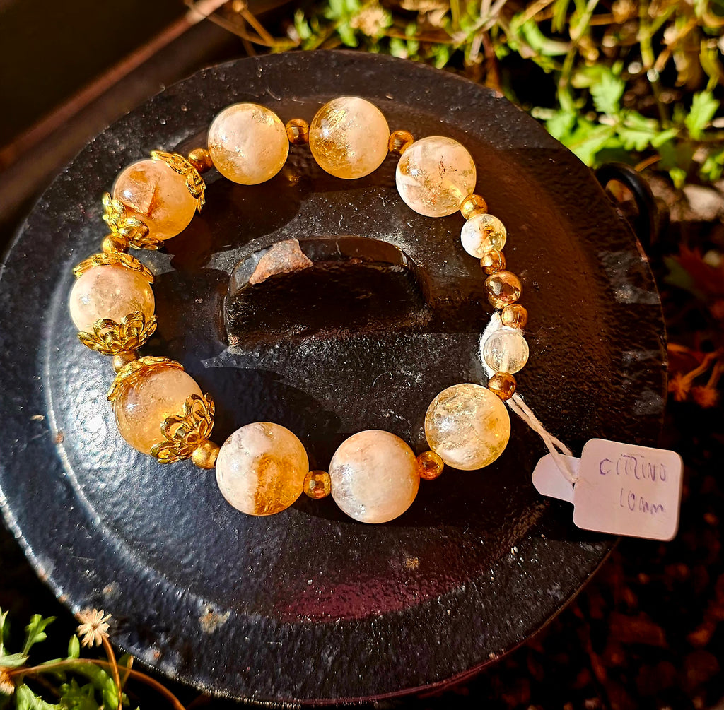 ✨ Talismán de Citrino Dorado - Portal de Abundancia y Manifestación 🌙💫