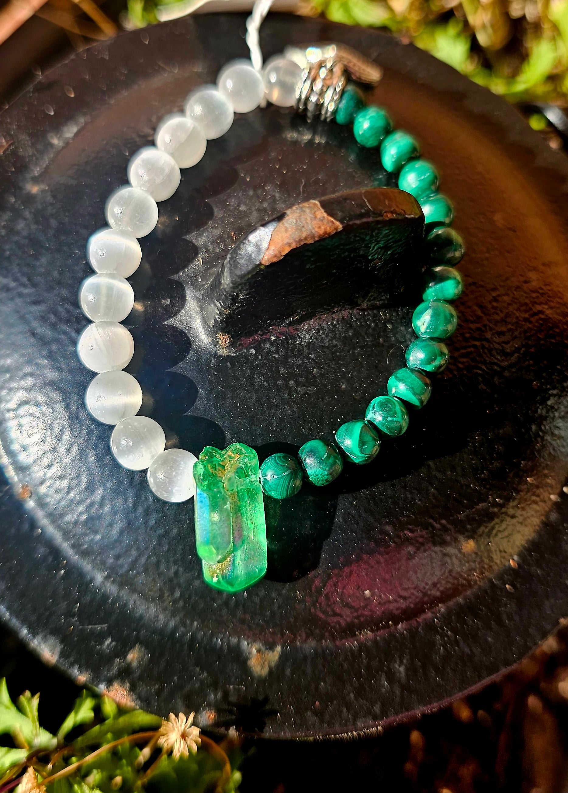 🧿 Pulsera Super Triple Protección - Ojo Turco para Brujas Verdes 💚✨