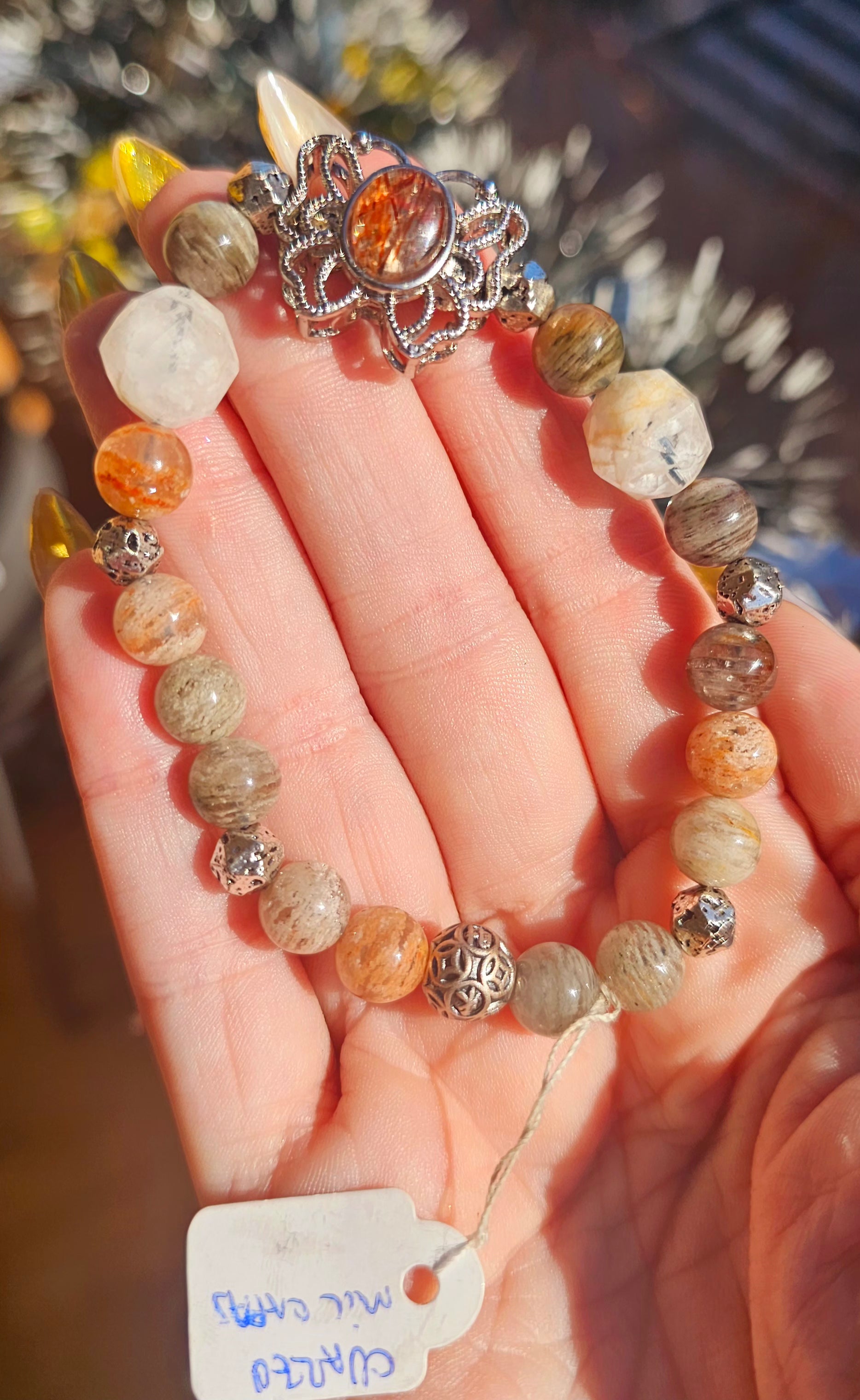 🦋 Pulsera Cuarzo - Mariposa de Transformación Mística ✨❄️