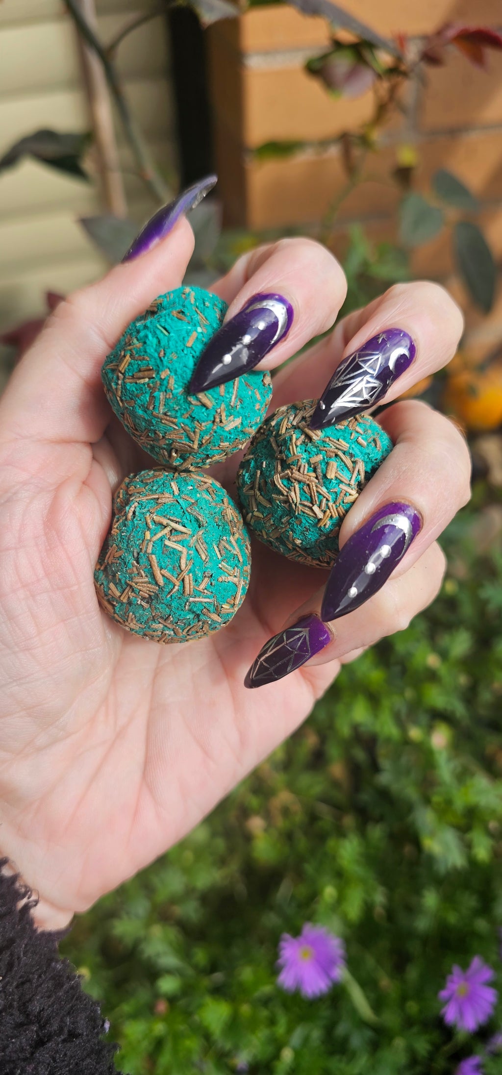 💣🔮 Bombita de Defumación Sagrada Madre ✨ Lavanda & Ruda 💜 Limpieza Energética Profunda 🌿