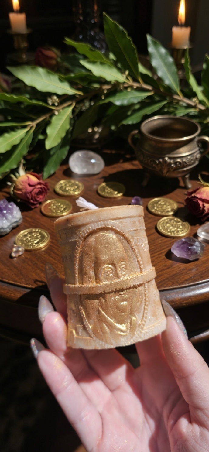 💵✨ FORTUNA DOLLAR — Vela Ritual de Atracción Económica