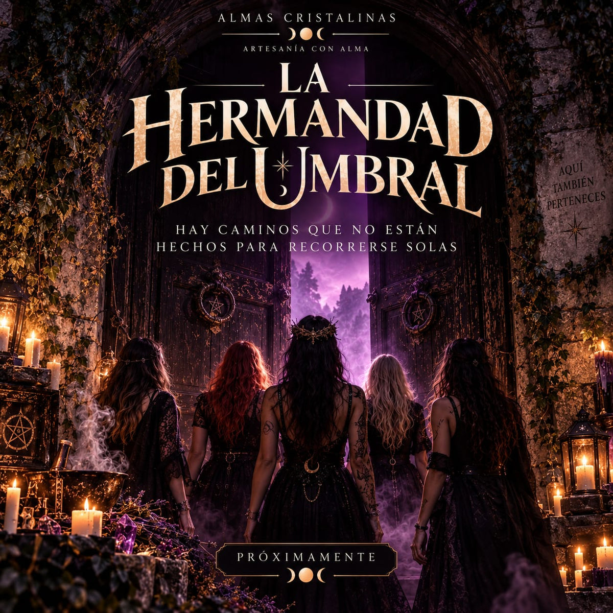 La Hermandad del Umbral 🌙 Membresía de Brujería con Reuniones y Charlas Semanales en Directo 🔮