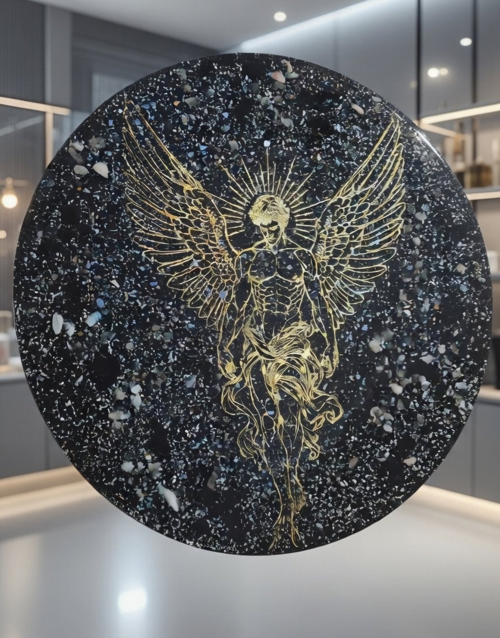 orgonitas piramides brujas cristales artesania minerales pirita cuarzos