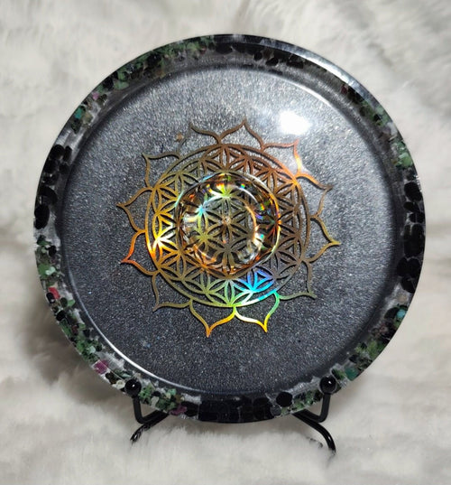 orgonitas piramides brujas cristales artesania minerales pirita cuarzos