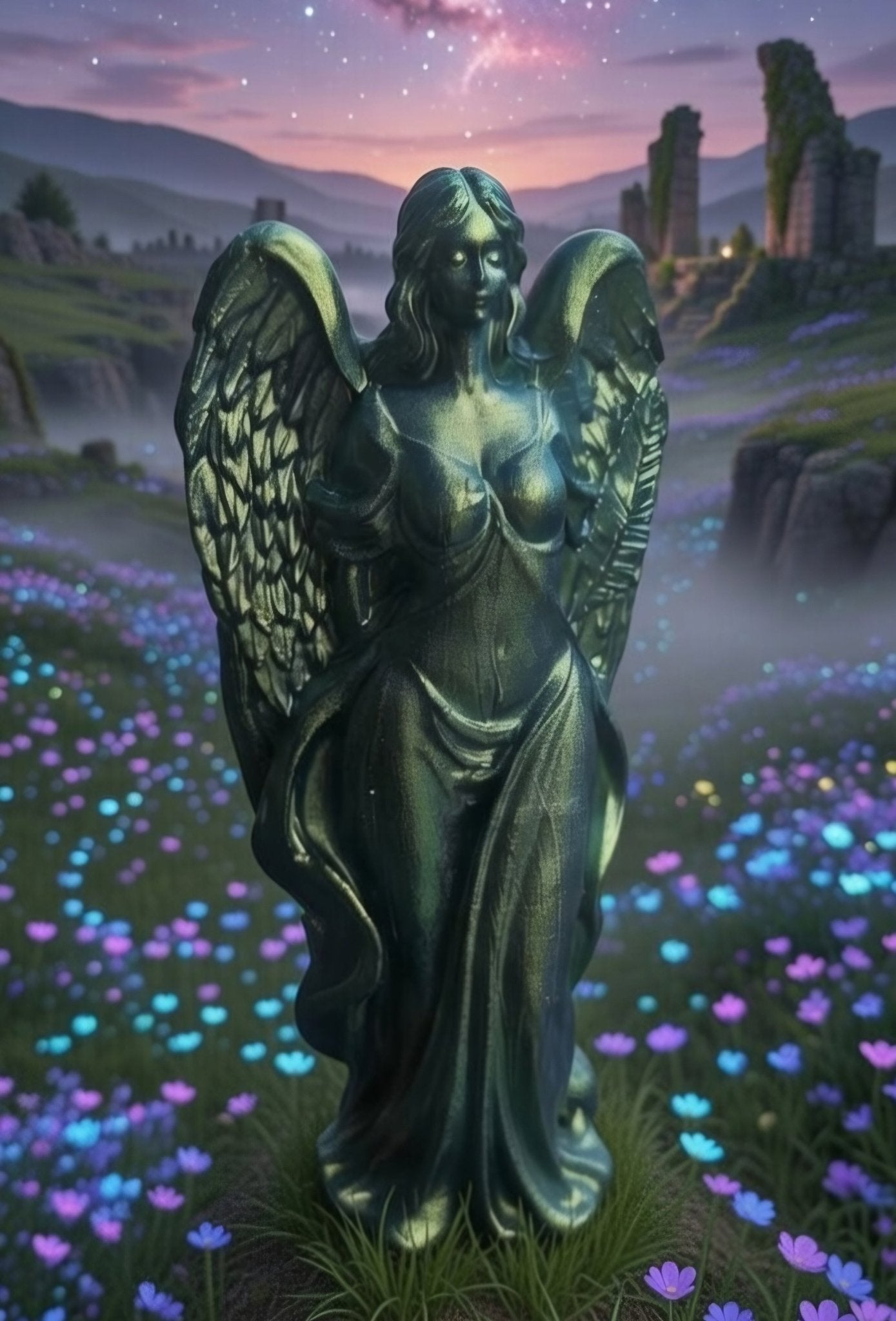 orgonitas piramides brujas cristales artesania minerales pirita cuarzos