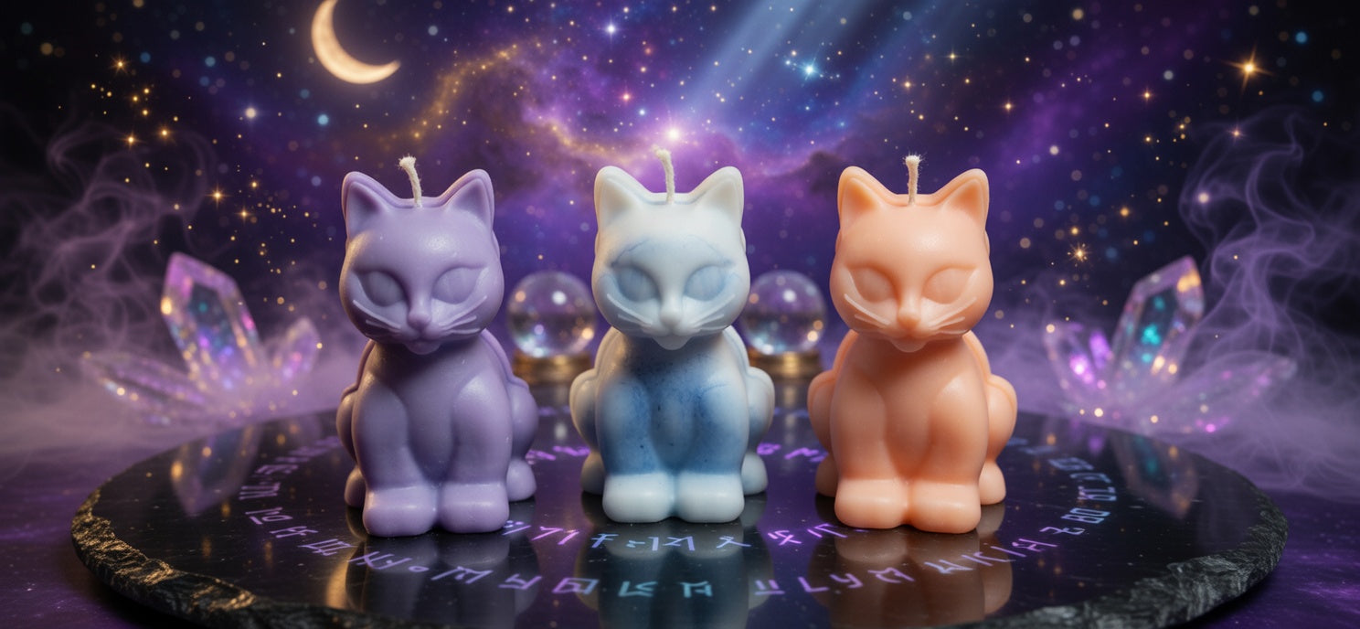 🐱 Vela Gatito Sorpresa | Aroma Mágico para Peques