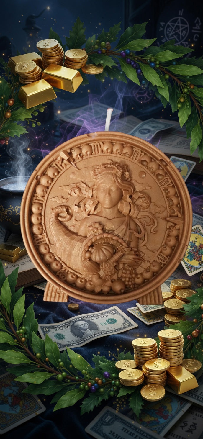 🕯️ Vela de la Fortuna | Ritual de Abundancia y Prosperidad