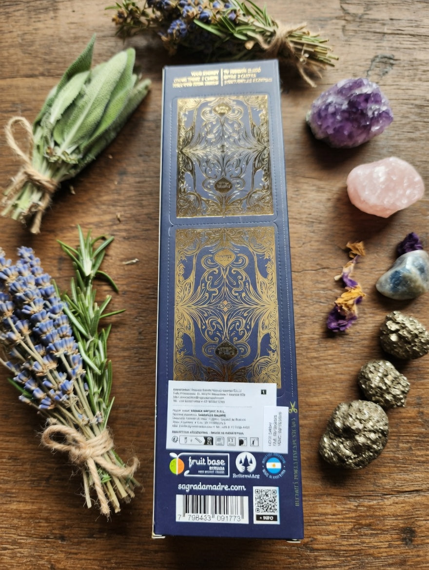 🃏🫖 Tarot de Marsella – Vainilla & Olíbano | Sagrada Madre 🔮✨
