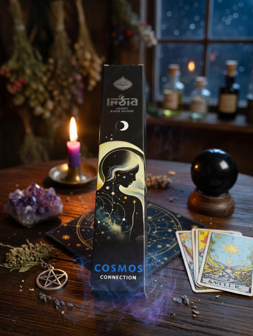 🌌✨ Cosmos Connection – Incienso Sagrada Madre India 🕉️🌿