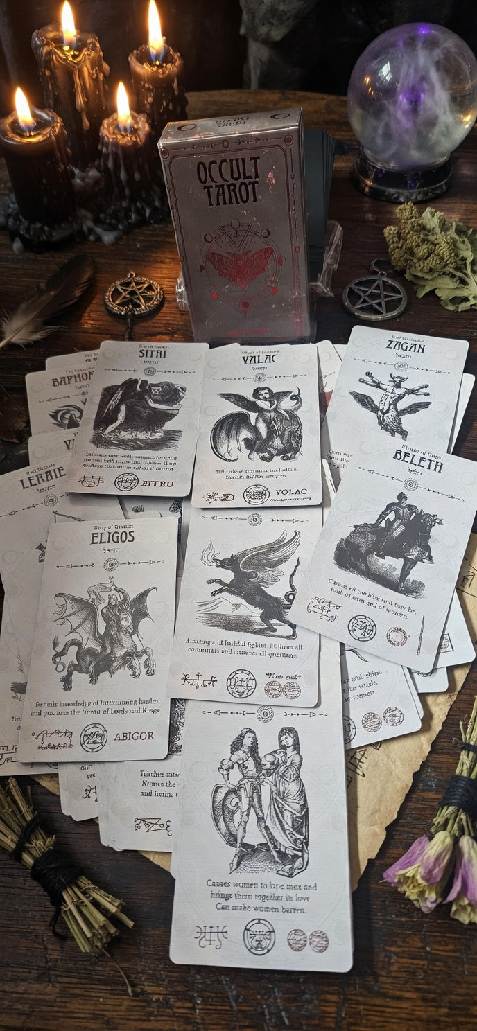 🔥🖤 Occult Tarot ✨ Edición Especial del Inframundo