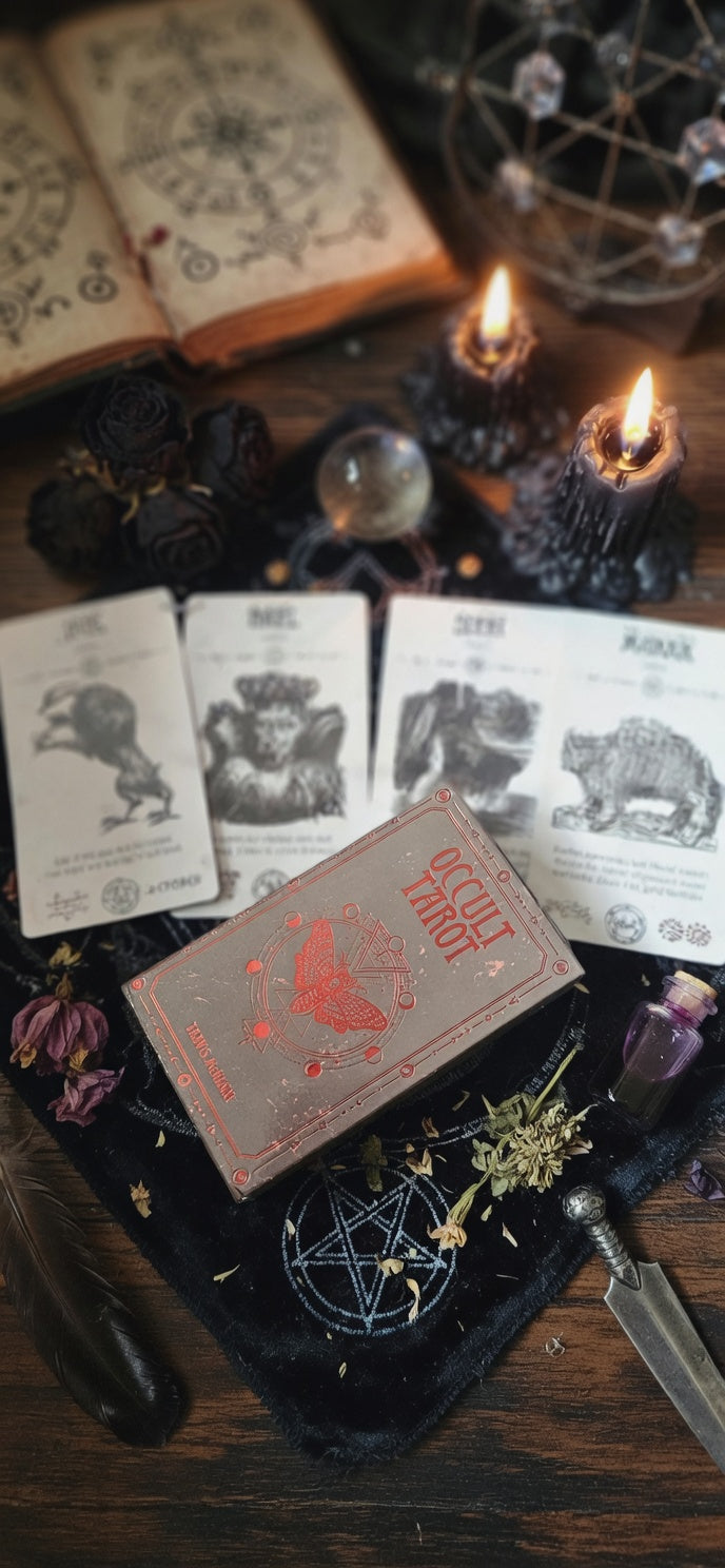 🔥🖤 Occult Tarot ✨ Edición Especial del Inframundo
