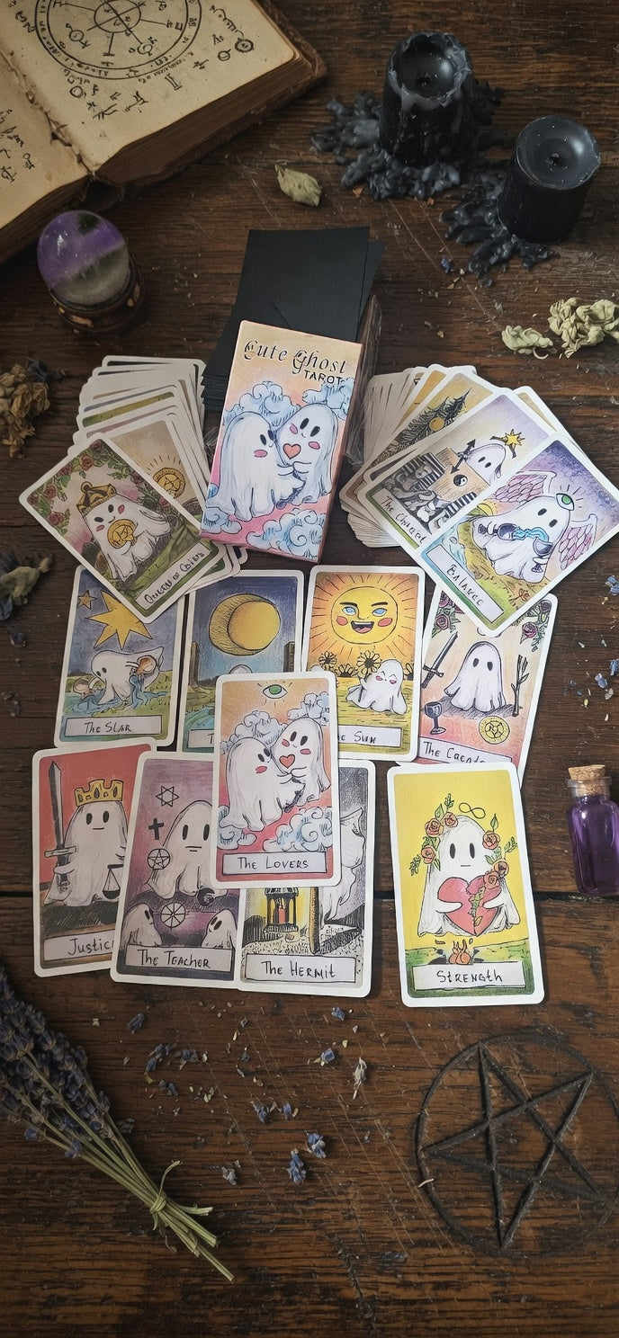 👻✨ Tarot Fantasmitas — Tu Primera Baraja Mágica
