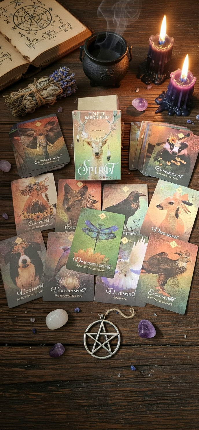 🔮 Spirit Animal Oracle ✨ Descubre Tu Animal de Poder