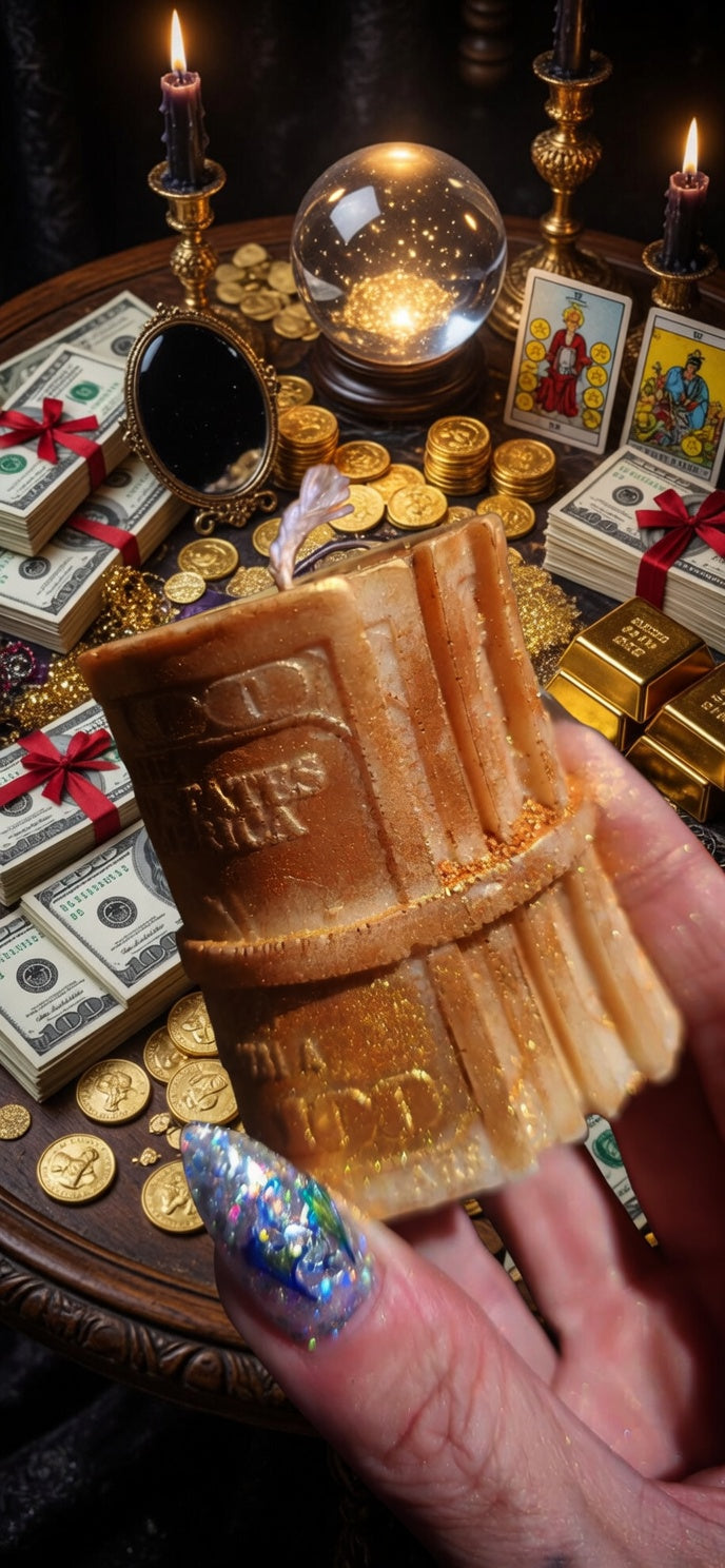 💵✨ FORTUNA DOLLAR — Vela Ritual de Atracción Económica