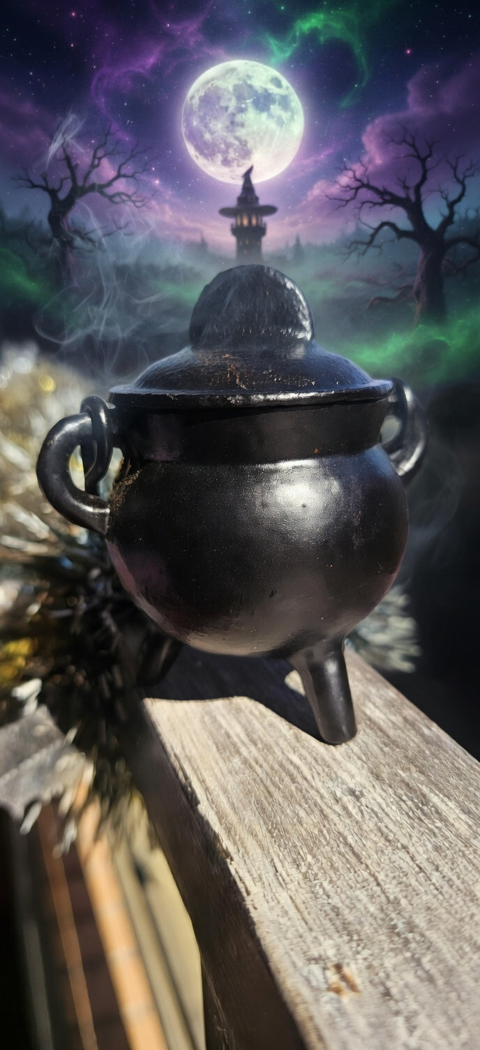 🔮 Caldero de Hierro Fundido | El Altar de tu Magia