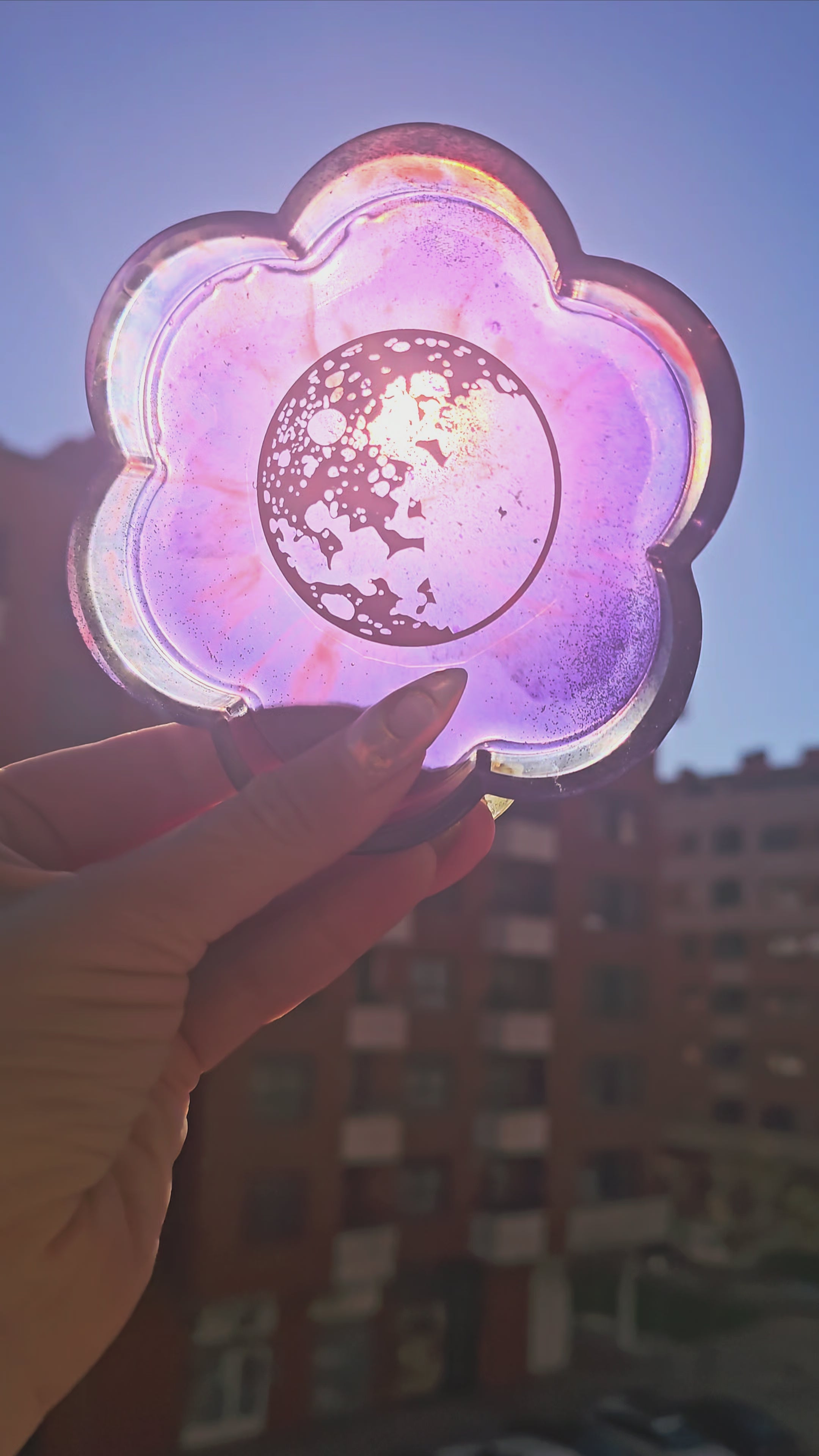 🌙 Bandeja Lunar Creciente - Altar para tus Joyas Sagradas ✨