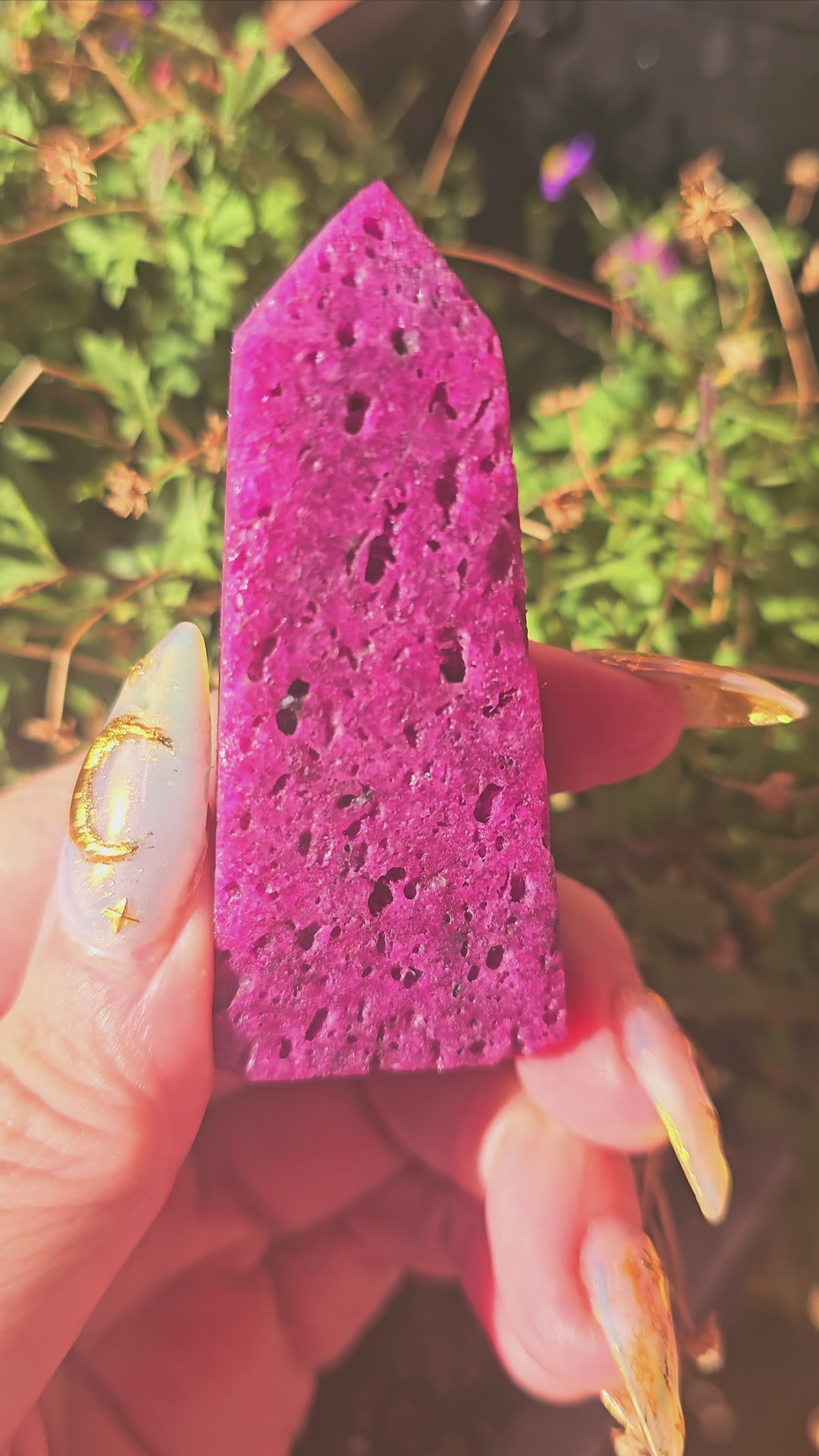 ❤️ Mini Punta de Rubí en Bruto | Gran Color Intenso 💎