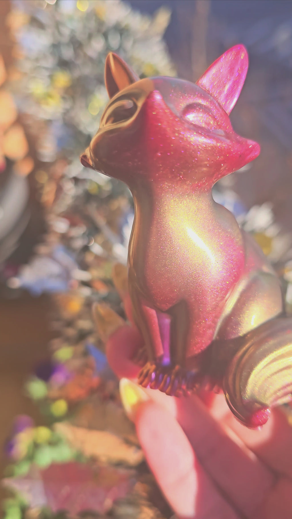 🦊 Orgonita Zorrito de la Abundancia | Shungit para Habitación Infantil ✨