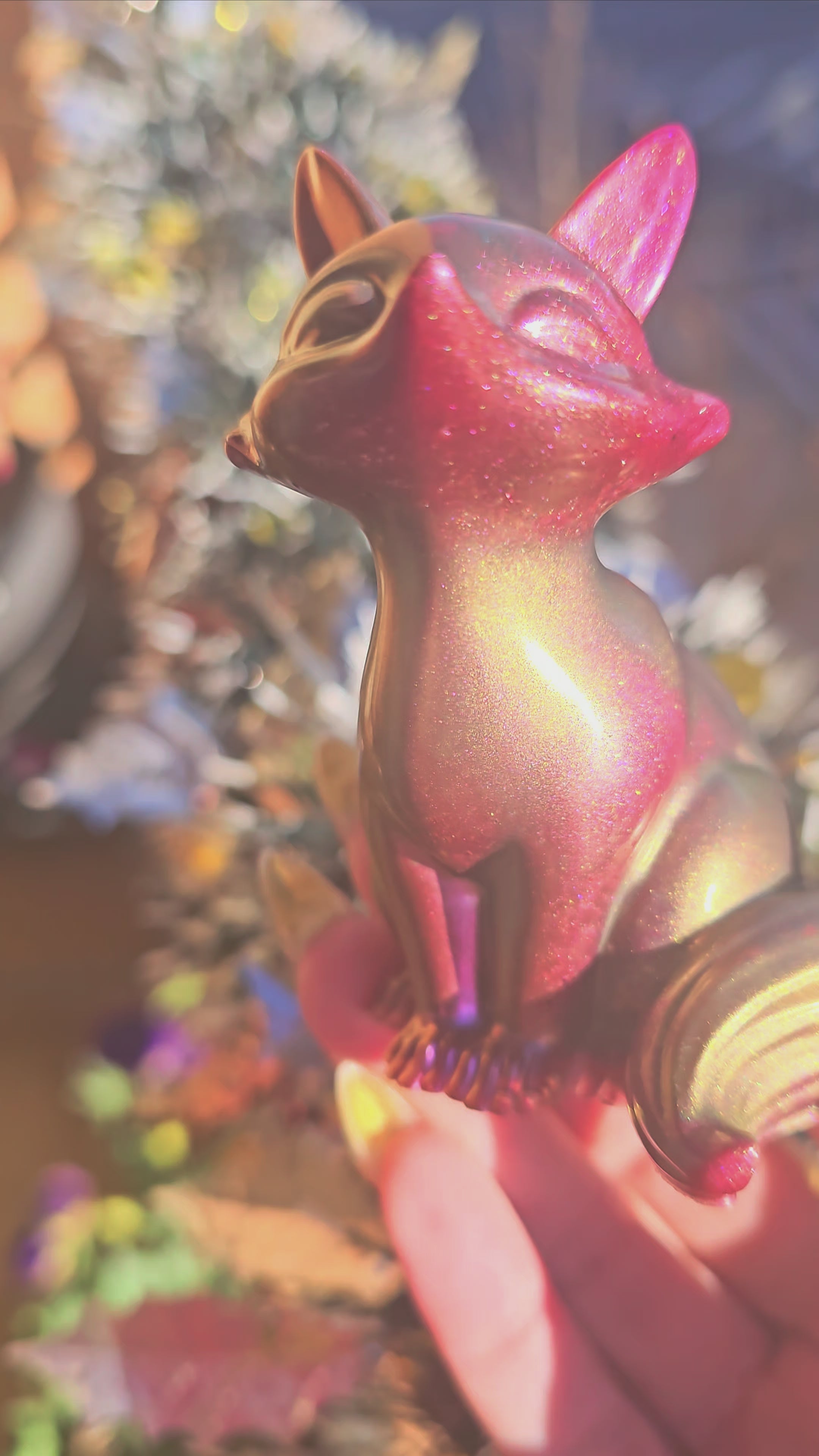 🦊 Orgonita Zorrito de la Abundancia | Shungit para Habitación Infantil ✨