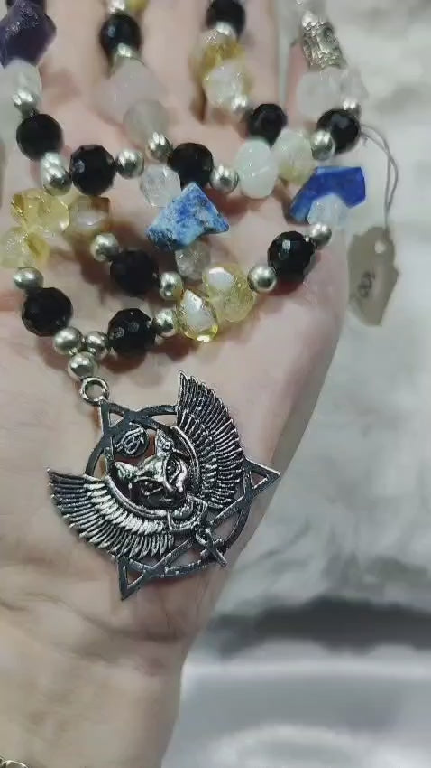 🐱 Diosa Bastet - Joya de Poder Egipcia ✨