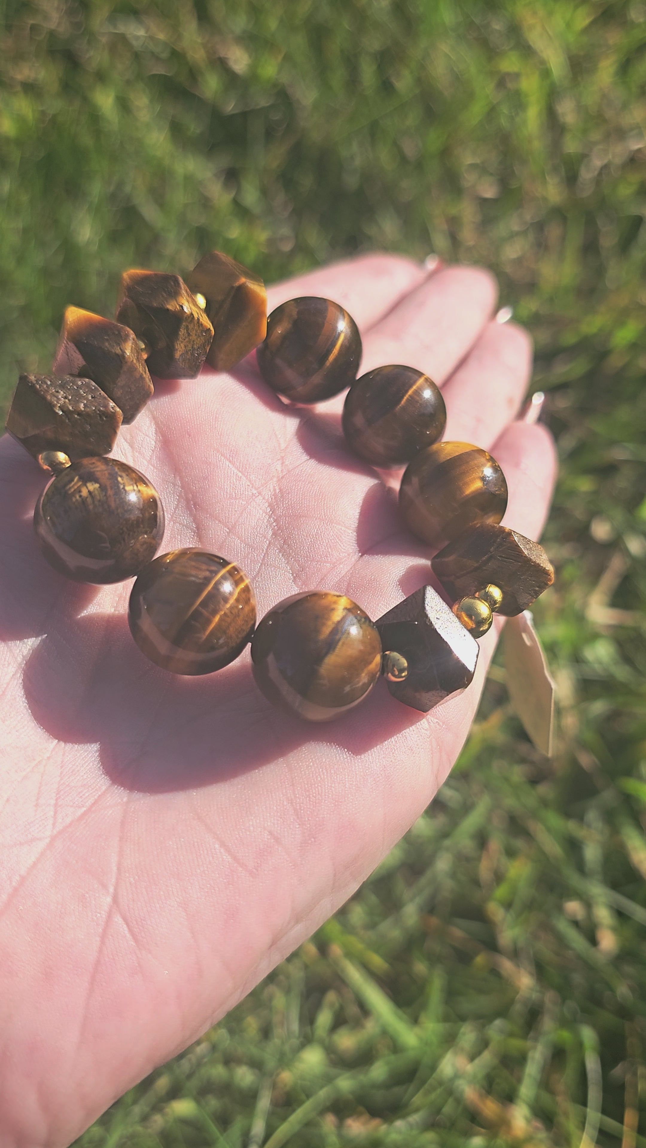 Hechizo Dorado - Pulsera Ojo de Tigre