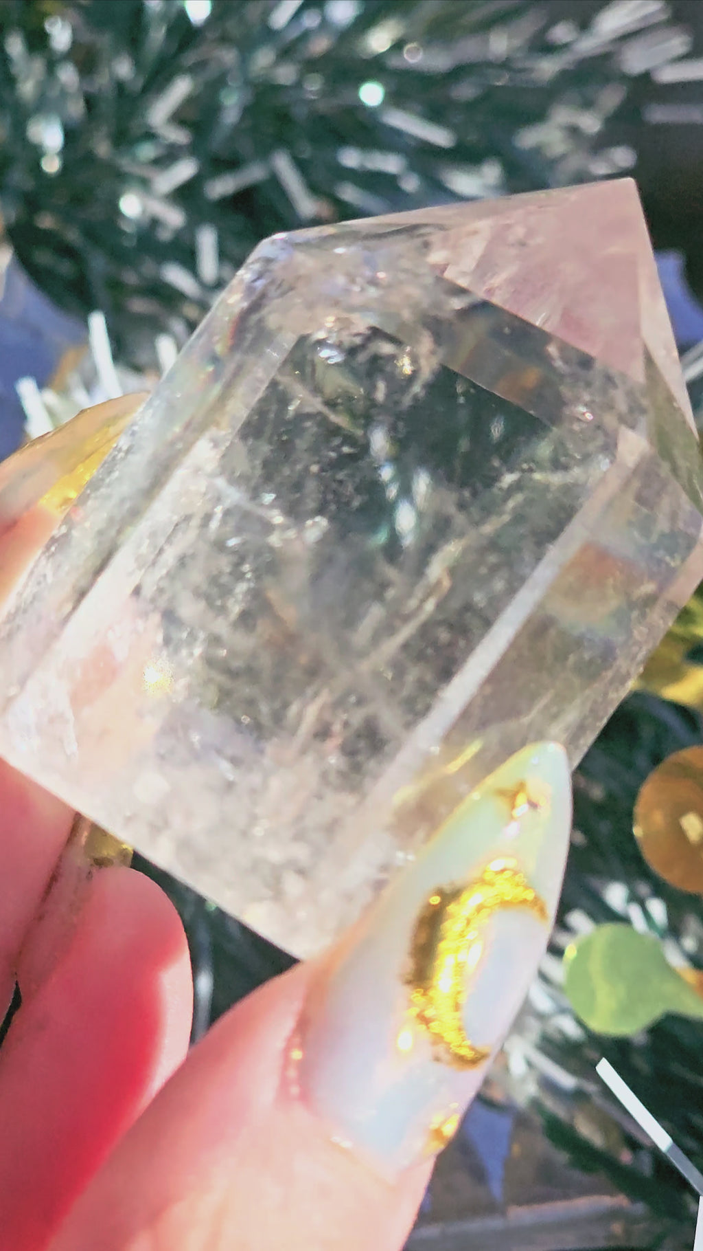 💎 Cuarzo Perforado para Joya de Poder | Colgante Personalizado Ritualizado ✨