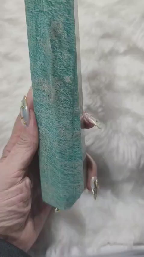 ❄️ Torre de Amazonita Hielo - Destellos de Luz Glacial ✨