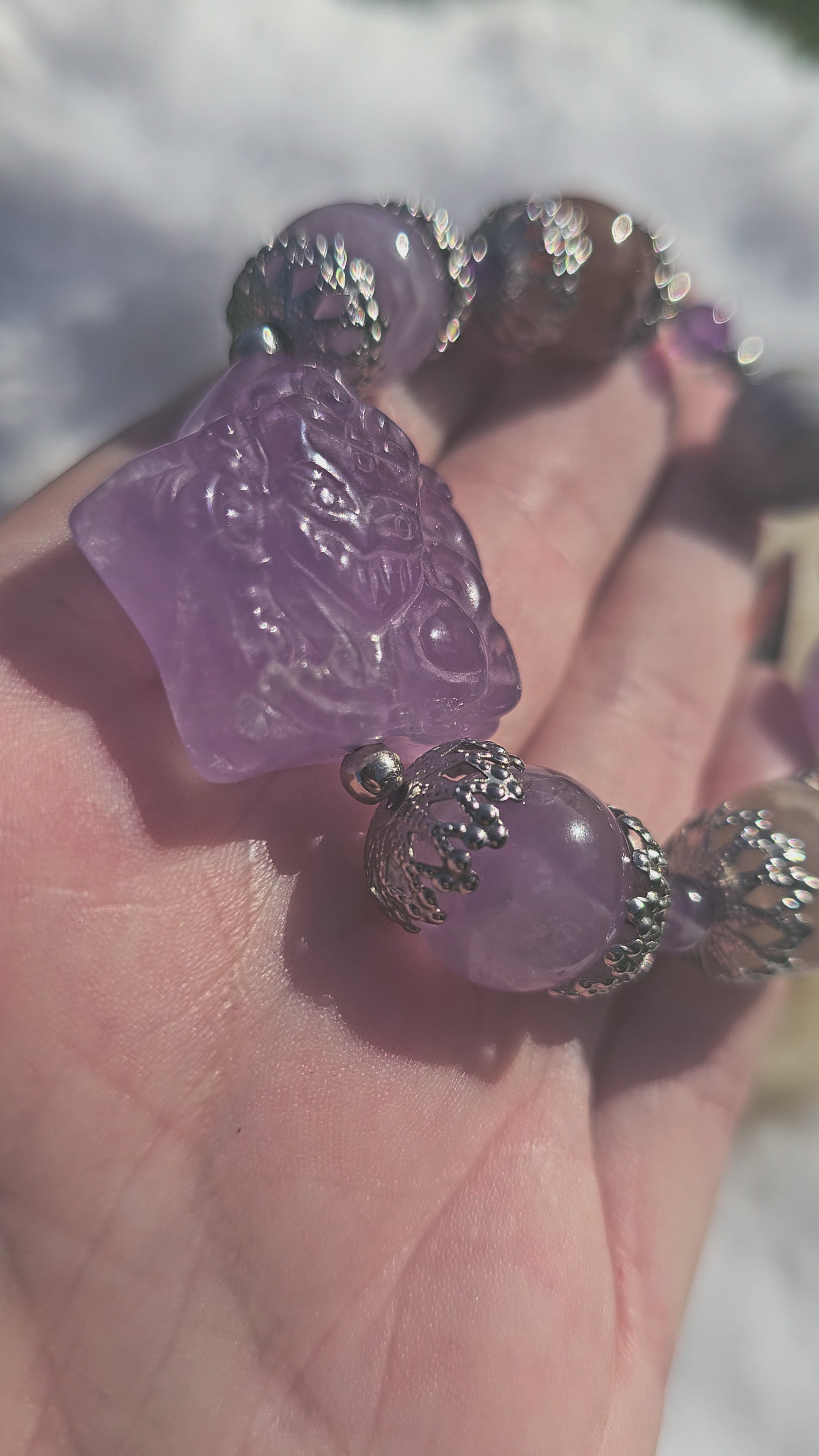 Guardián de Abundancia - Pulsera Pixiu Fluorita