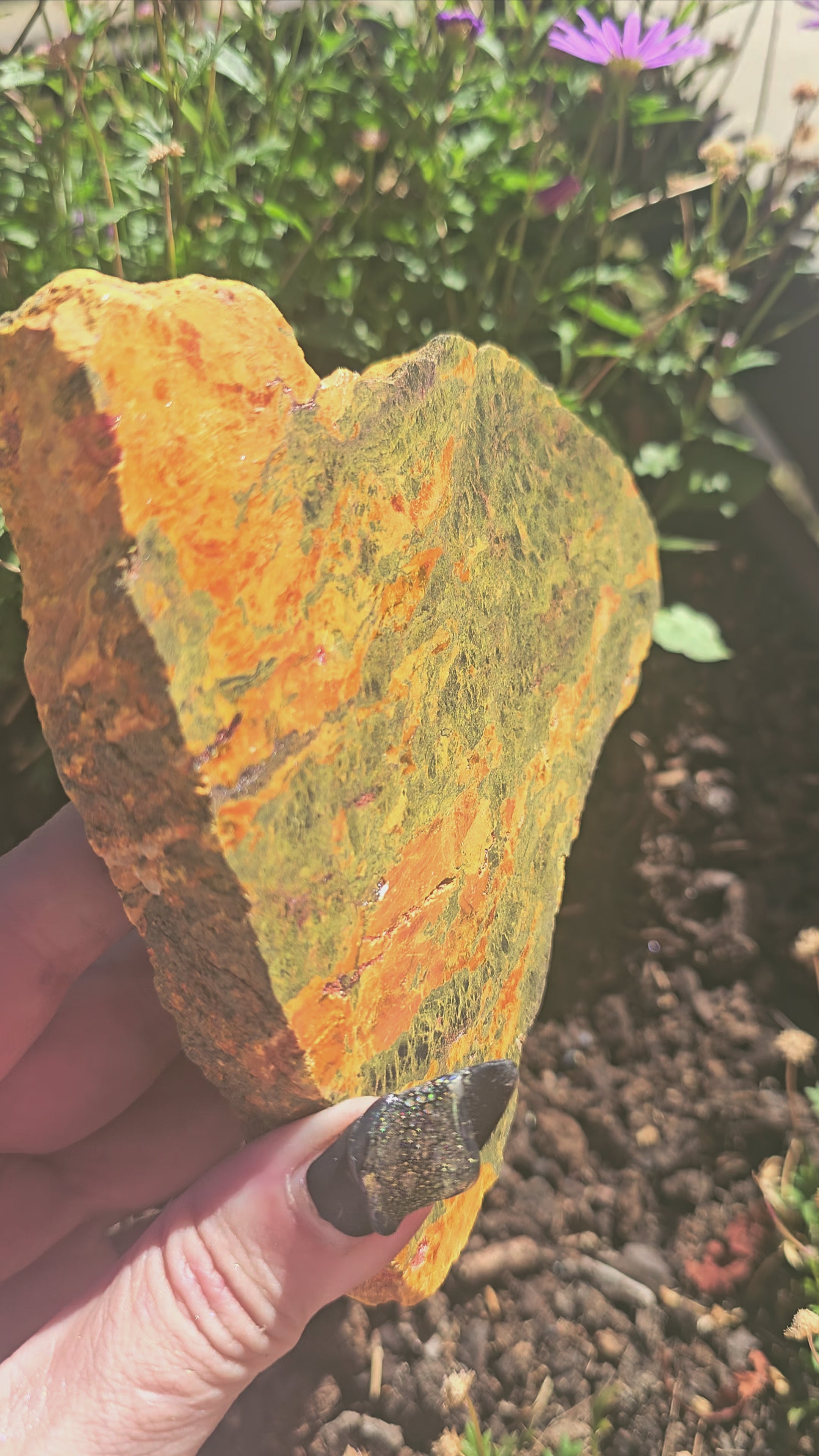 Jaspe del Abejorro - Placa Mineral