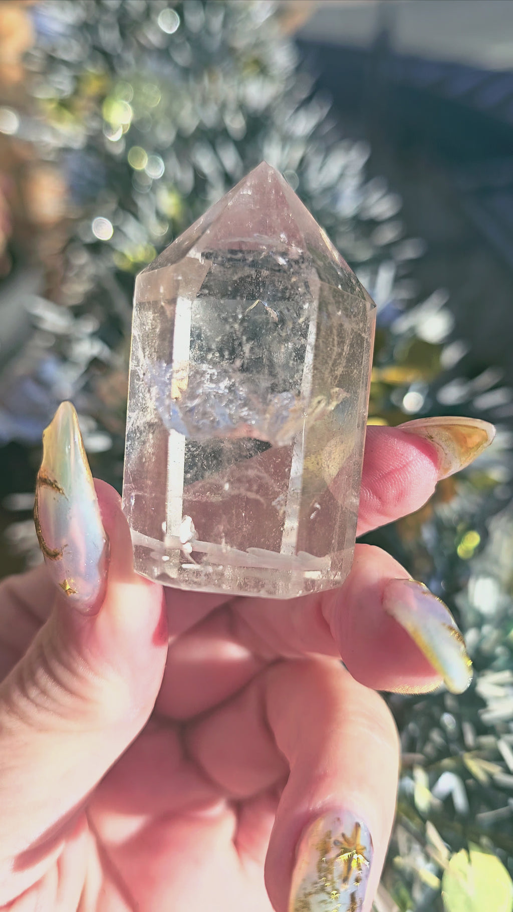 ✨ Cuarzo de Gran Belleza Perforado | Joya Ritualizada a Medida 💎