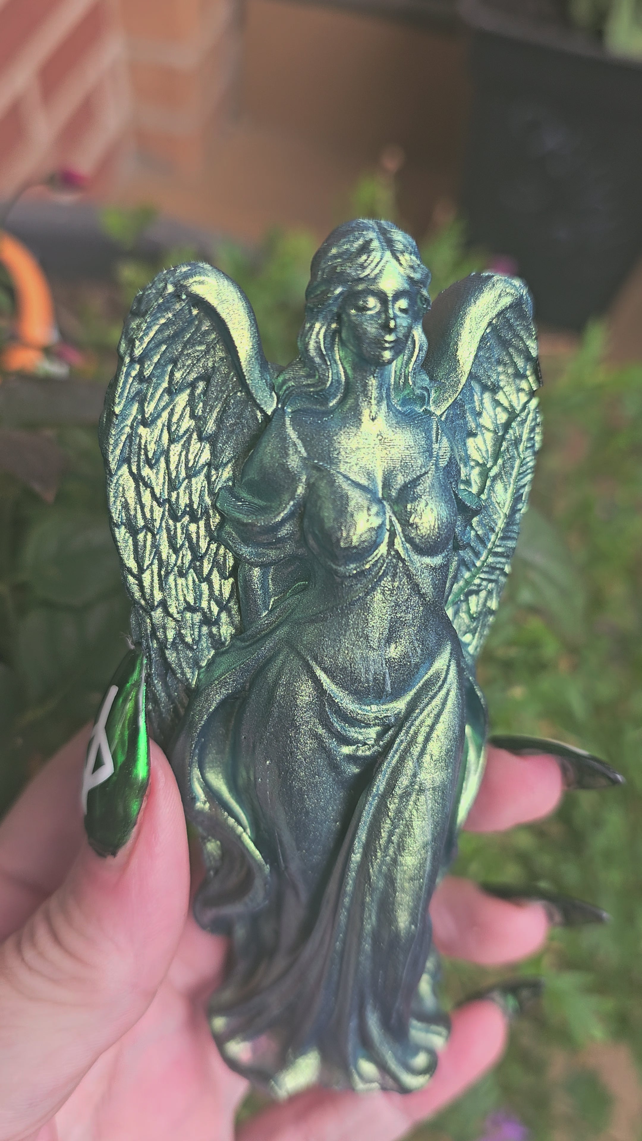 👼 Orgonita Ángel Guardián ✨ Shungit & Cuarzo 🛡️ Protección Angelical 💫 Conexión Divina