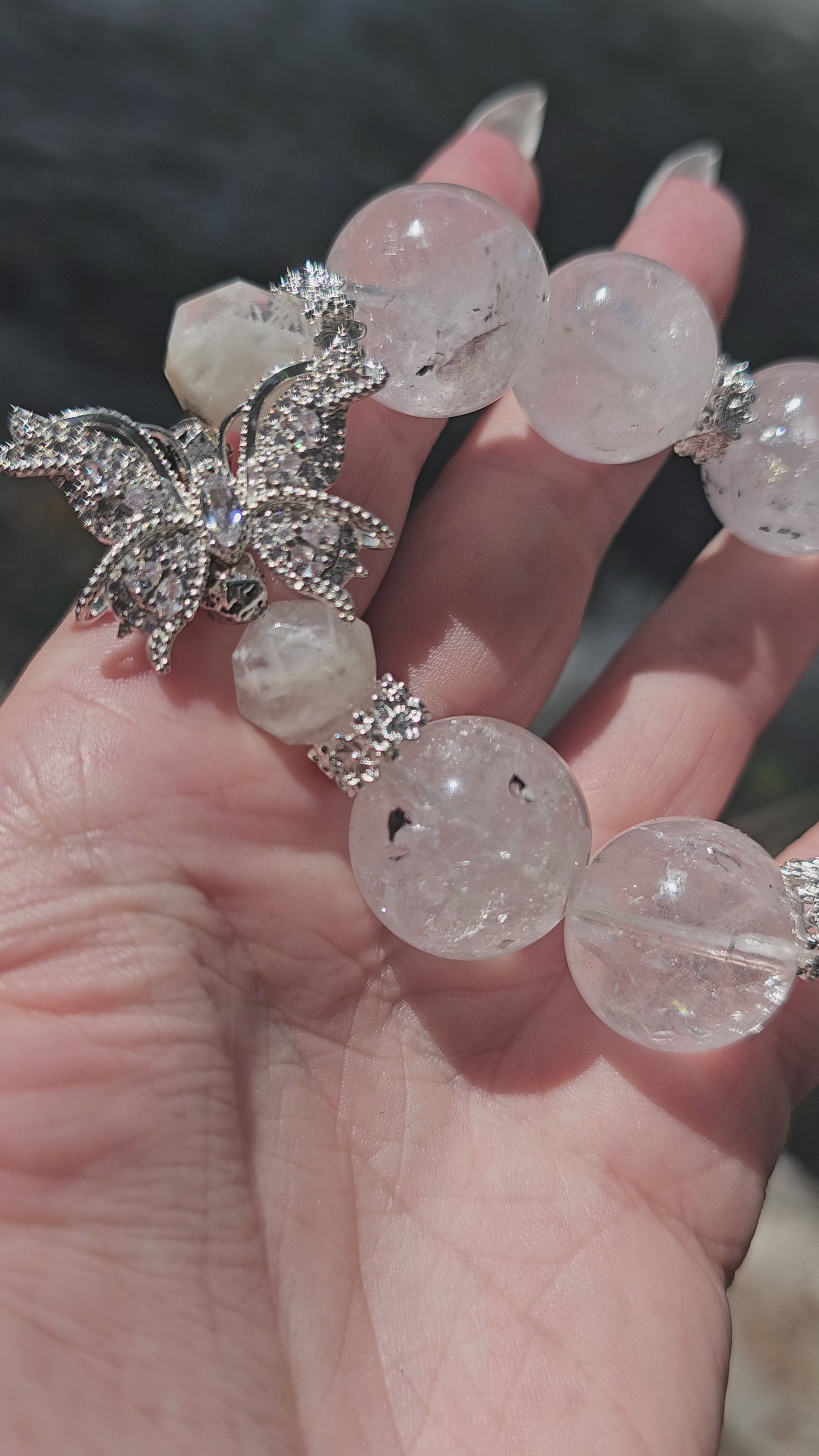 Alas de Luz - Pulsera Cuarzo Mariposa