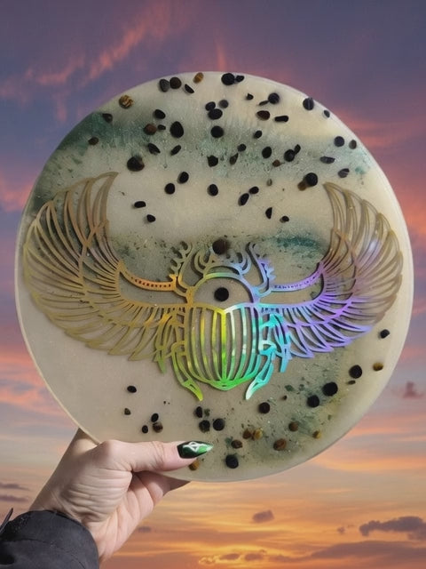 🪲 Gran Rejilla Khepri ☀️ Dios de la Transformación 🔮✨